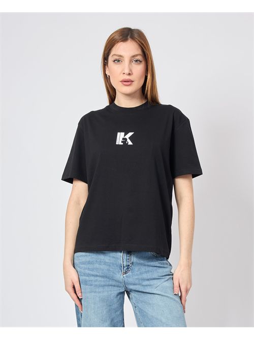 T-shirt basique Karl Lagerfeld pour femme avec logo KARL LAGERFELD | A1W17031999